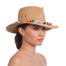 Eric Javits Luxury Fashion Designer Mujer&apos;s Headwear Hat  Bahia  Peanut Mix 876172034002 eb-37191684